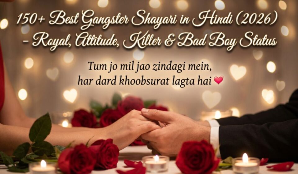 150+ Best Gangster Shayari in Hindi (2026) – Royal, Attitude, Killer & Bad Boy Status 