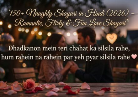 150+ Naughty Shayari in Hindi (2026) – Romantic, Flirty & Fun Love Shayari 