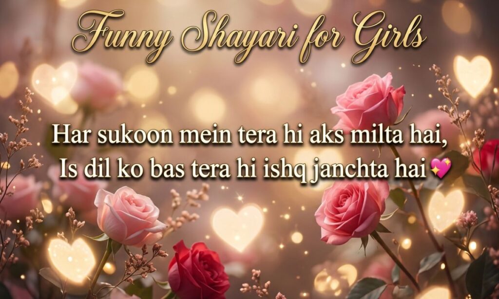 Funny Shayari for Girls