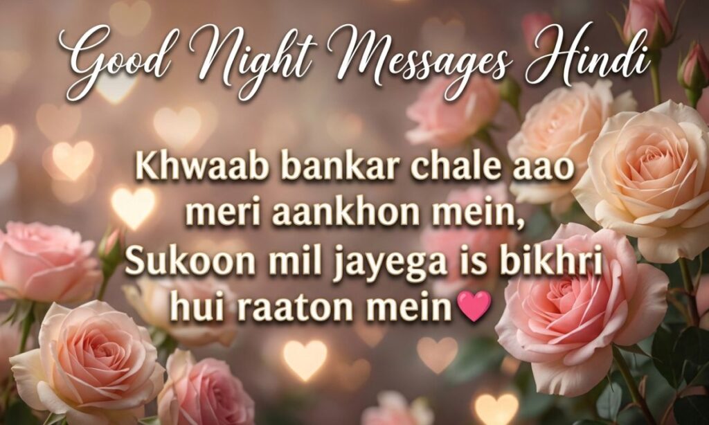 Good Night Messages Hindi