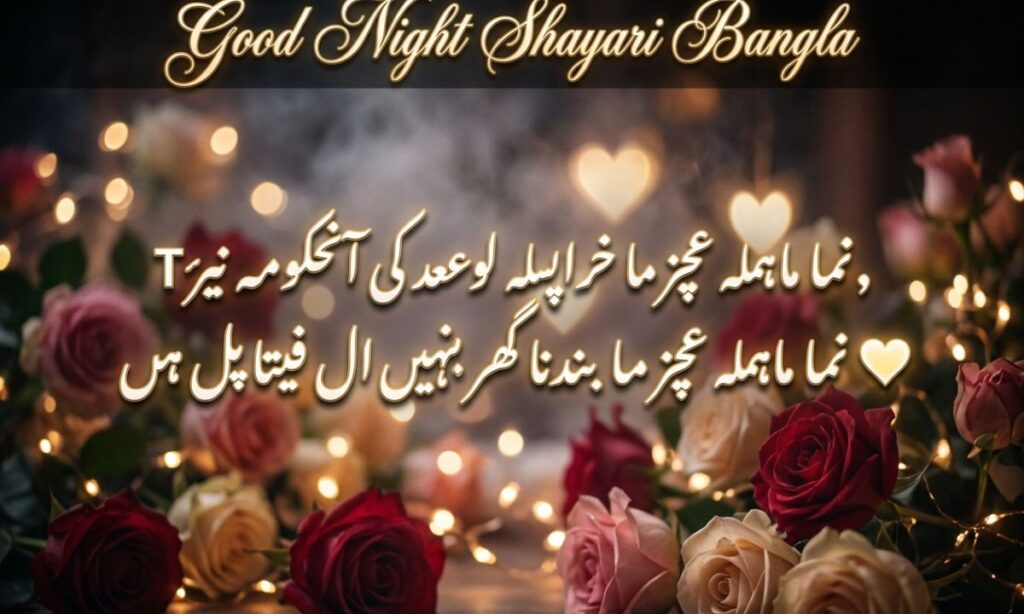 Good Night Shayari Bangla