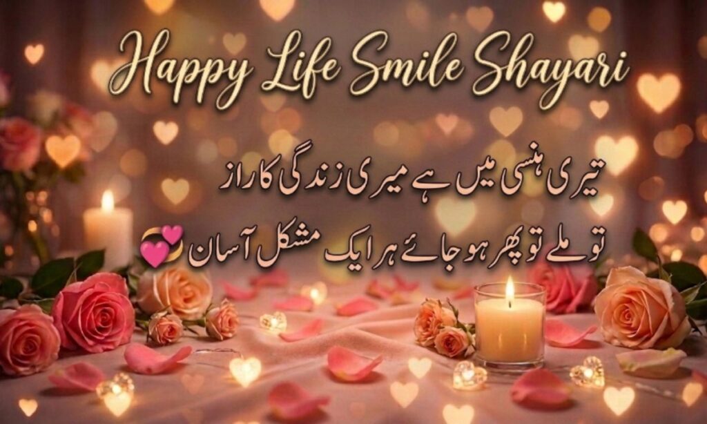 Happy Life Smile Shayari