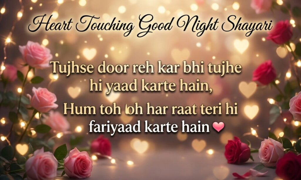 Heart Touching Good Night Shayari