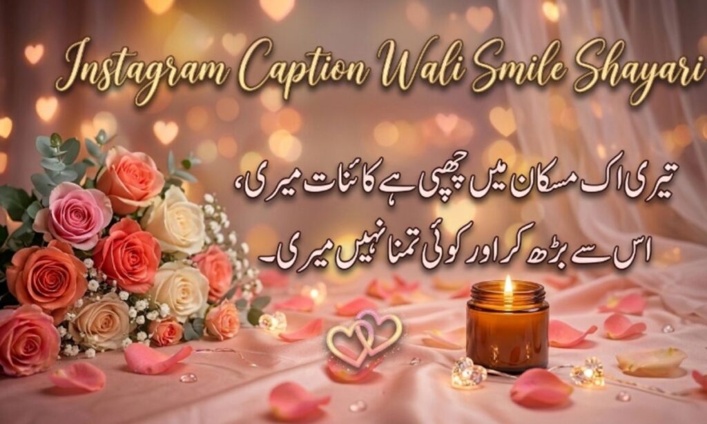 Instagram Caption Wali Smile Shayari