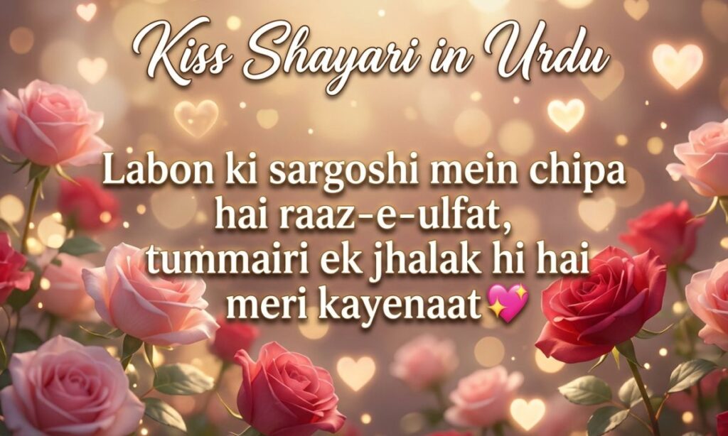Kiss Shayari in Urdu