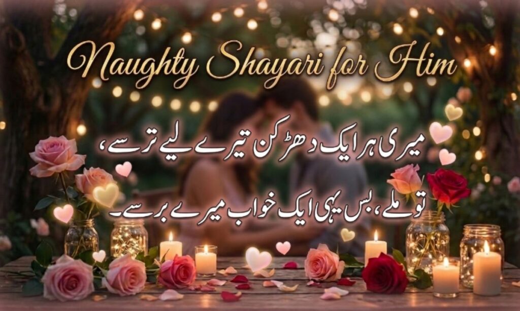 Naughty Shayari for Him