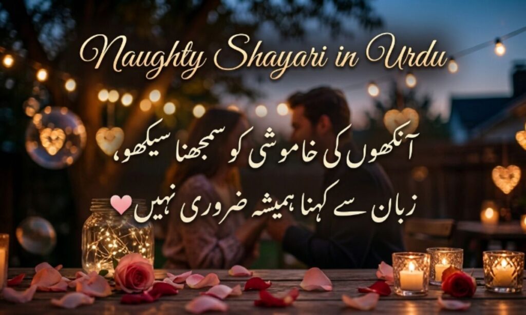Naughty Shayari in Urdu