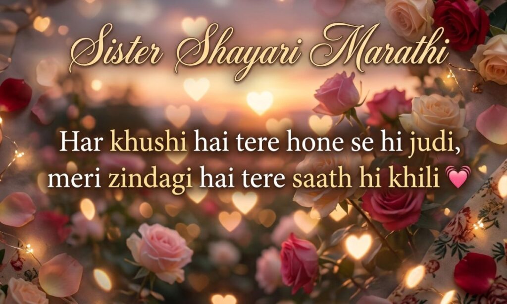 Sister Shayari Marathi