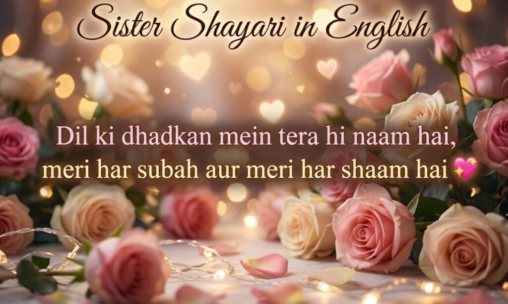 Sister Shayari in English