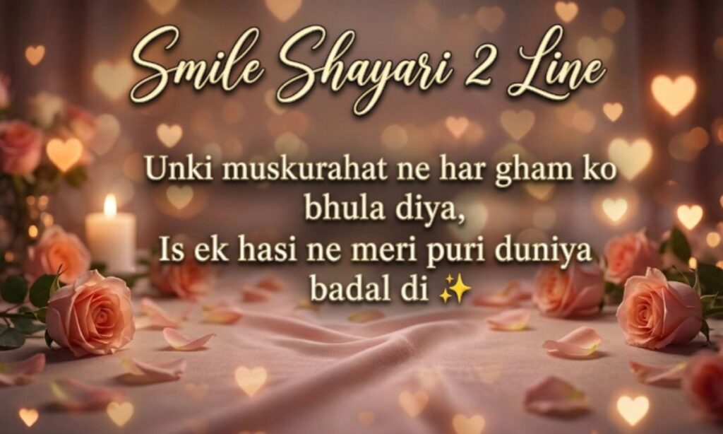 Smile Shayari 2 Line
