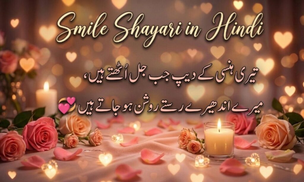 Smile Shayari in Hindi