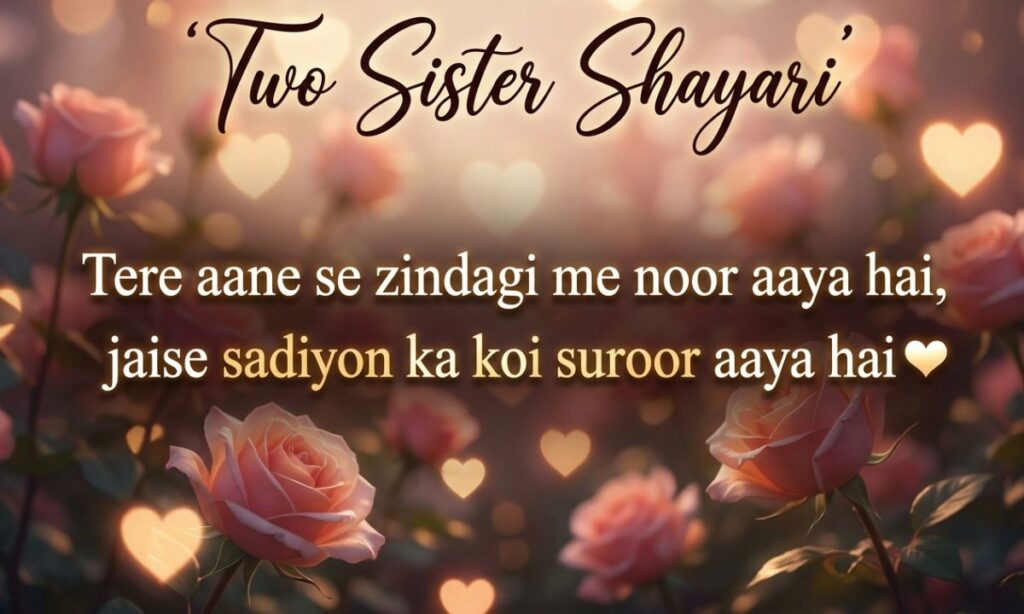 Two Sister Shayari