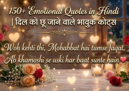 150+ Emotional Quotes in Hindi दिल को छू जाने वाले भावुक कोट्स 
