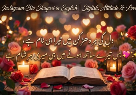 150+ Instagram Bio Shayari in English Stylish, Attitude & Love Bios 