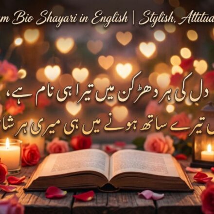 150+ Instagram Bio Shayari in English Stylish, Attitude & Love Bios 