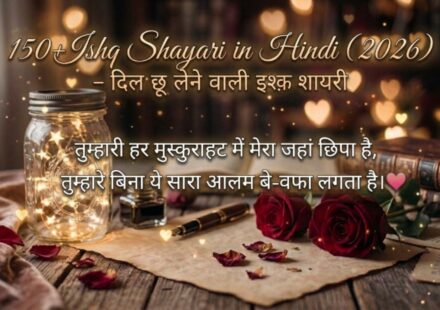 150+ Ishq Shayari in Hindi (2026) – दिल छू लेने वाली इश्क़ शायरी  (1)
