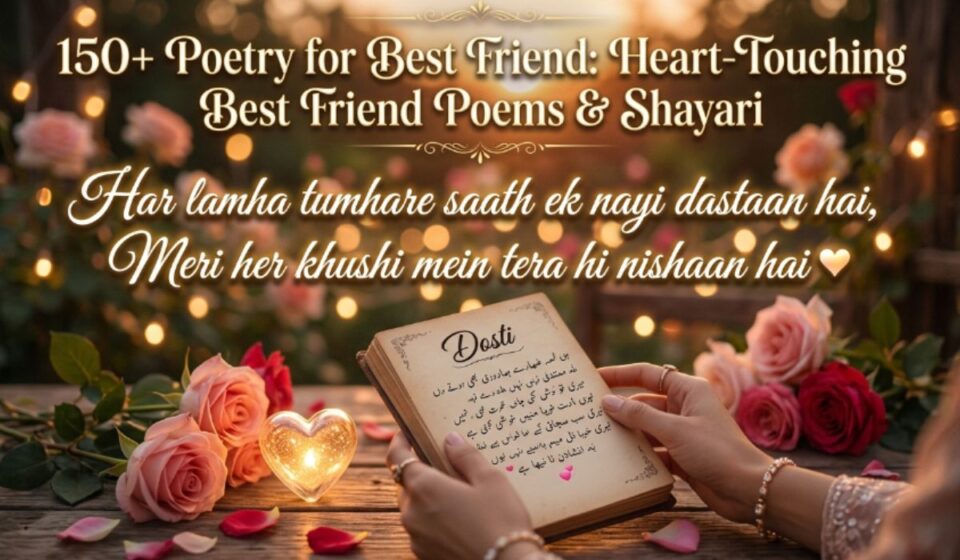 150+ Poetry for Best Friend Heart-Touching Best Friend Poems & Shayari 