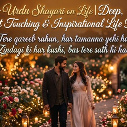 150+ Urdu Shayari on Life Deep, Heart Touching & Inspirational Life Poetry 