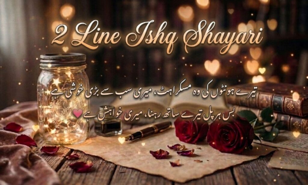 2 Line Ishq Shayari