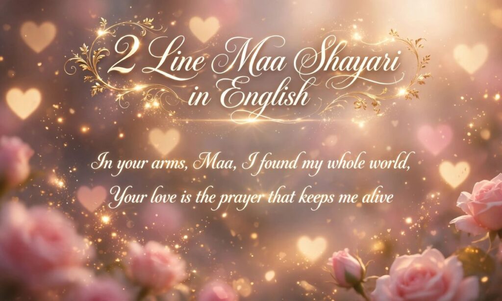2 Line Maa Shayari in English