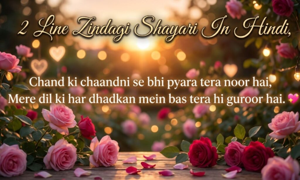 2 Line Zindagi Shayari In Hindi