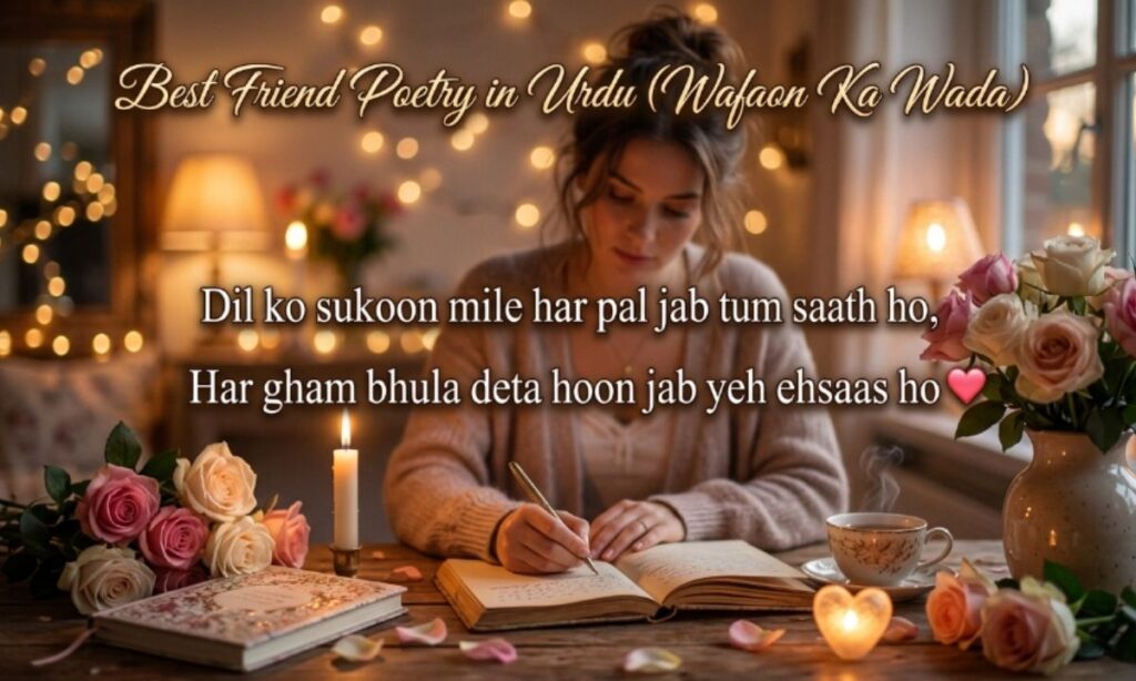 Best Friend Poetry in Urdu (Wafaon Ka Wada)
