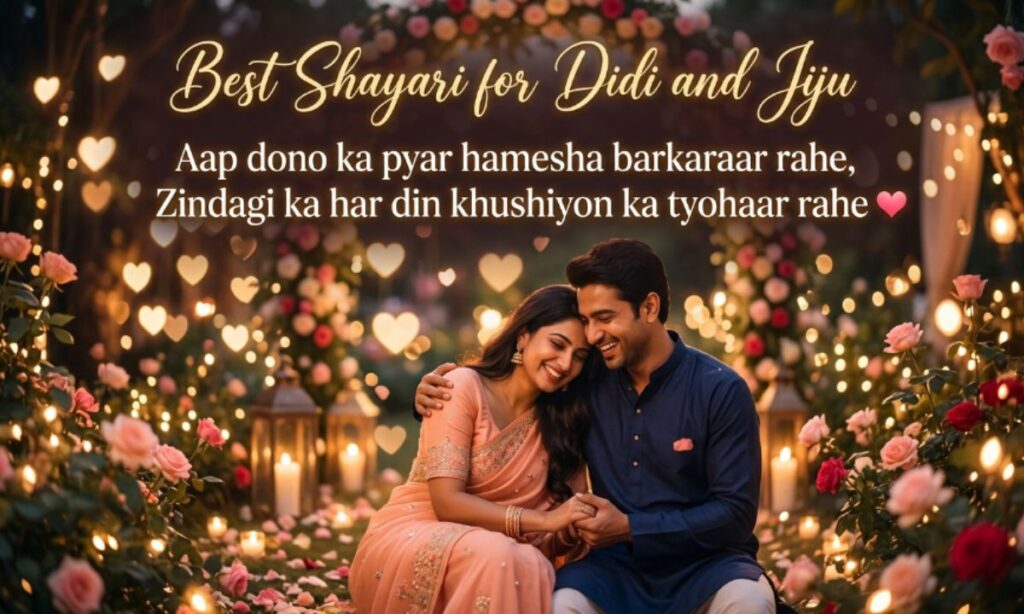 Best Shayari for Didi and Jiju