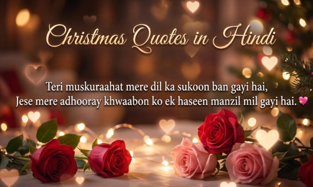 Christmas Quotes in Hindi
