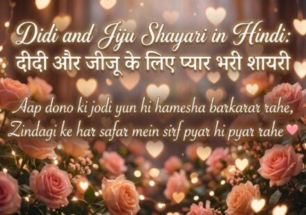 Didi and Jiju Shayari in Hindi दीदी और जीजू के लिए प्यार भरी शायरी  (1)
