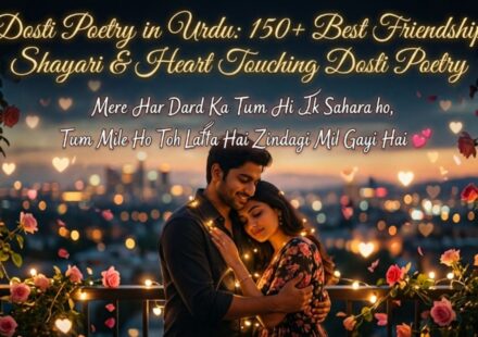 Dosti Poetry in Urdu 150+ Best Friendship Shayari & Heart Touching Dosti Poetry 