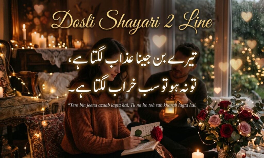 Dosti Shayari 2 Line