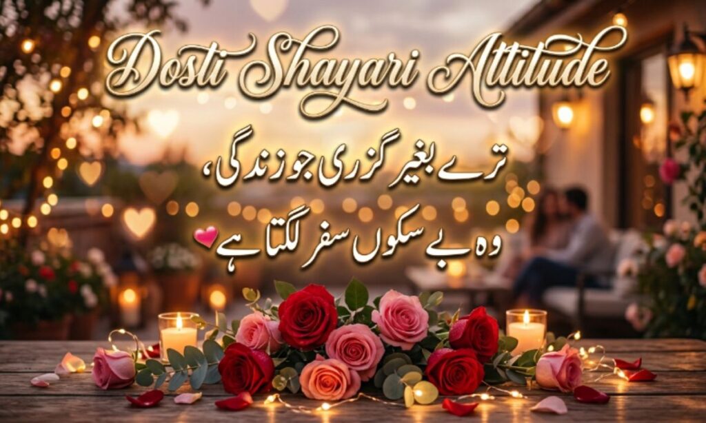 Dosti Shayari Attitude