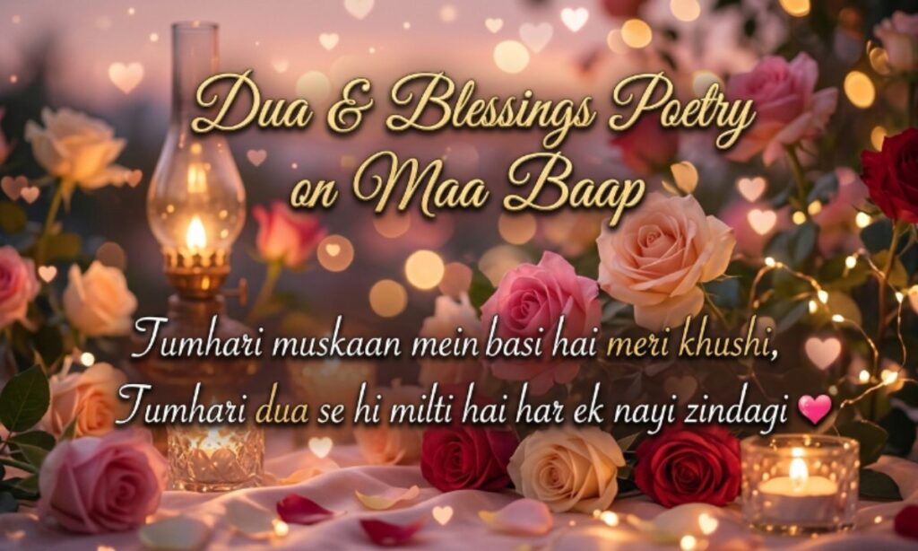 Dua & Blessings Poetry on Maa Baap