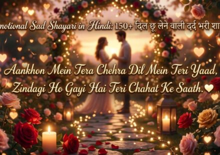 Emotional Sad Shayari in Hindi 150+ दिल छू लेने वाली दर्द भरी शायरी  (1)