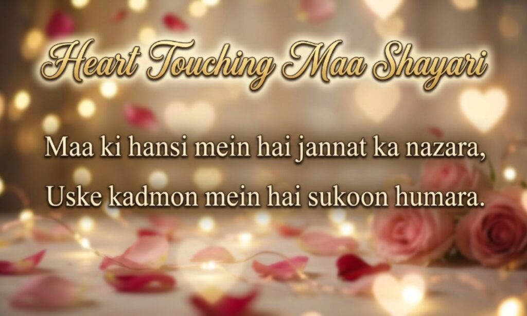 Heart Touching Maa Shayari
