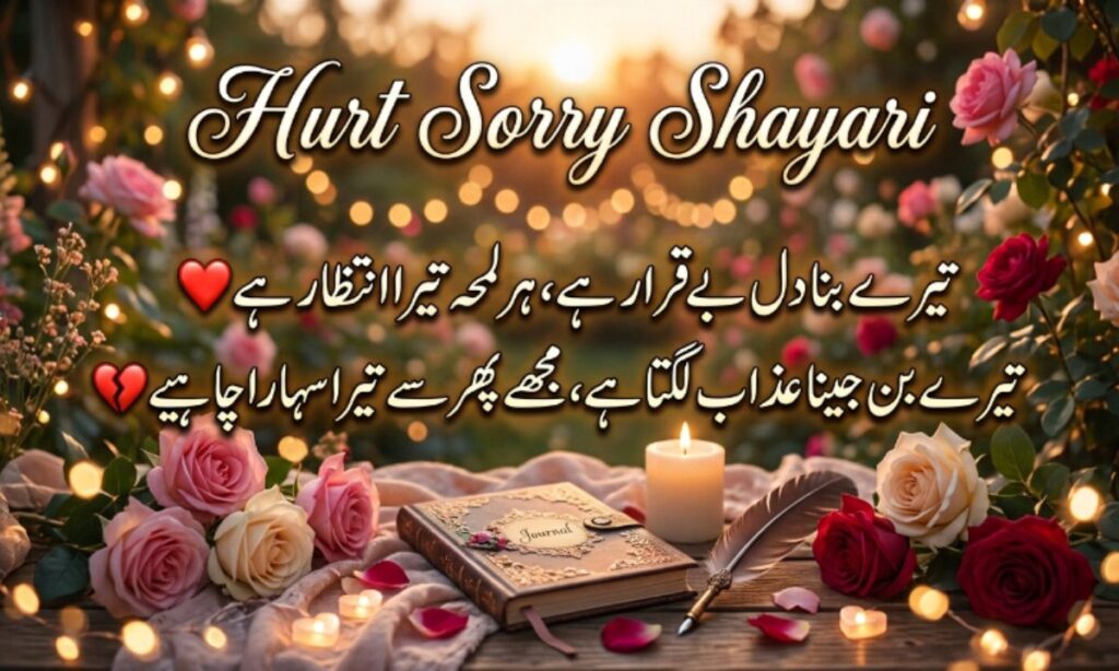 Hurt Sorry Shayari
