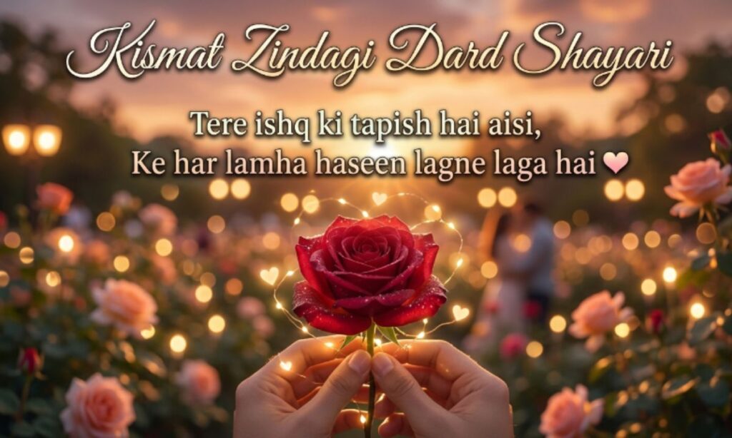 Kismat Zindagi Dard Shayari
