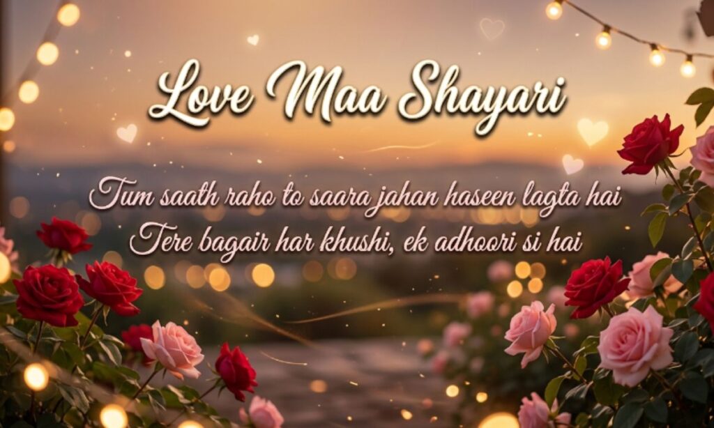 Love Maa Shayari