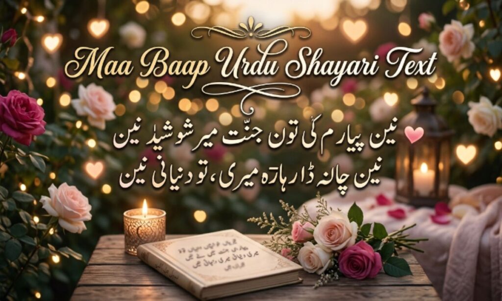 Maa Baap Urdu Shayari Text