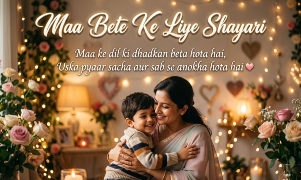 Maa Bete Ke Liye Shayari