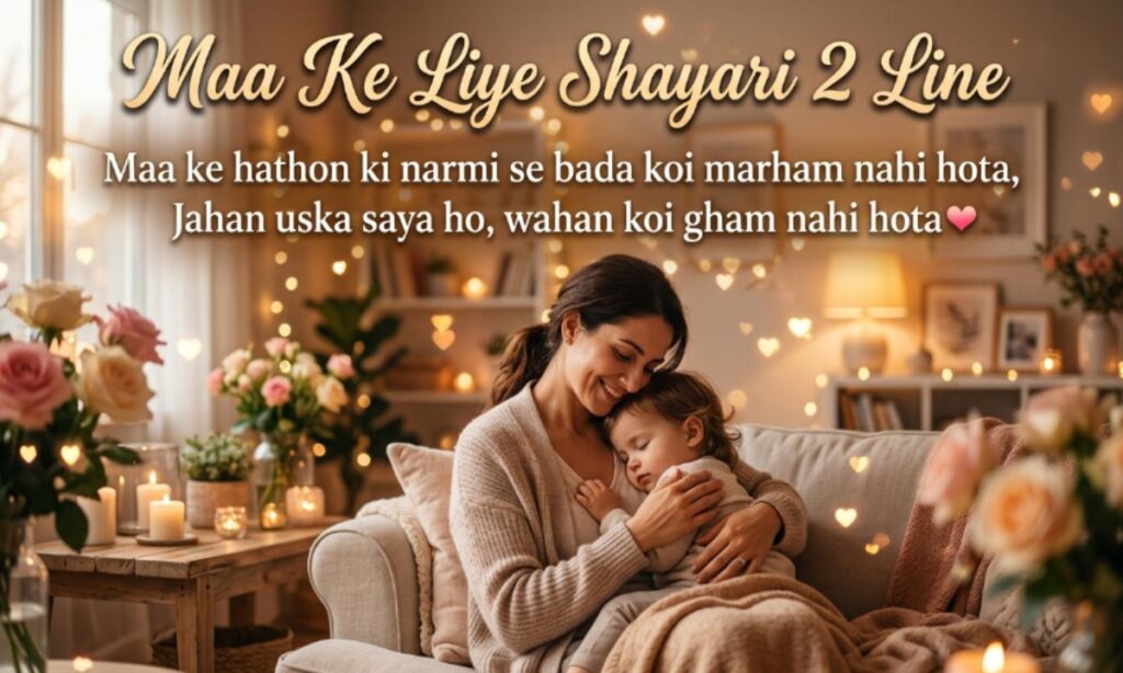Maa Ke Liye Shayari 2 Line (1)