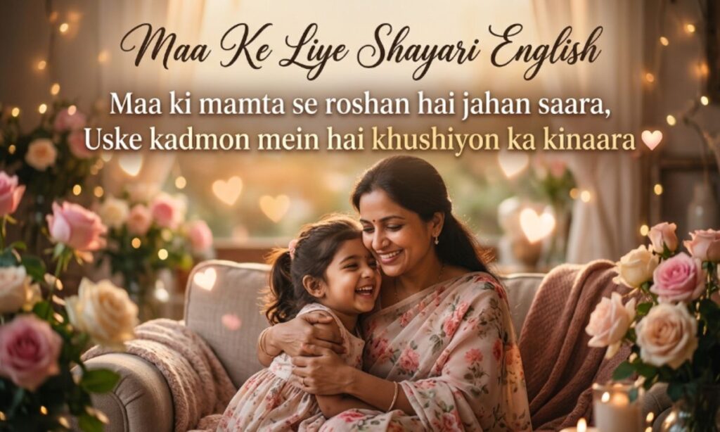 Maa Ke Liye Shayari English