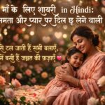 Maa Ke Liye Shayari in Hindi माँ की ममता और प्यार पर दिल छू लेने वाली शायरी (1)