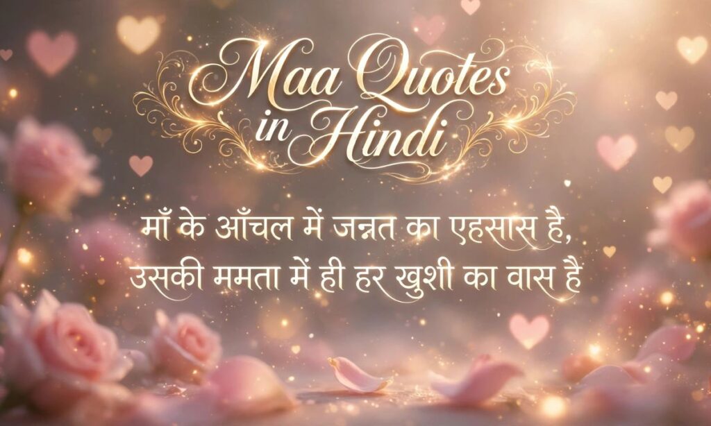 Maa Quotes in Hindi