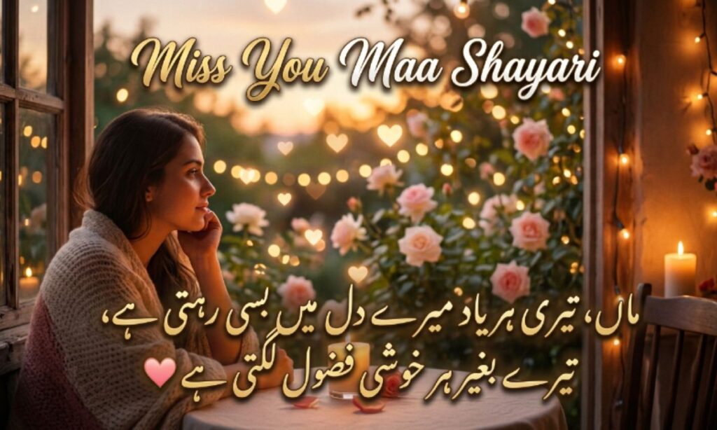 Miss You Maa Shayari