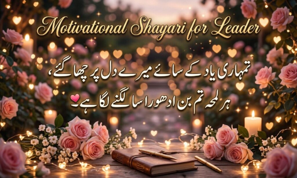 Motivational Shayari for Leader