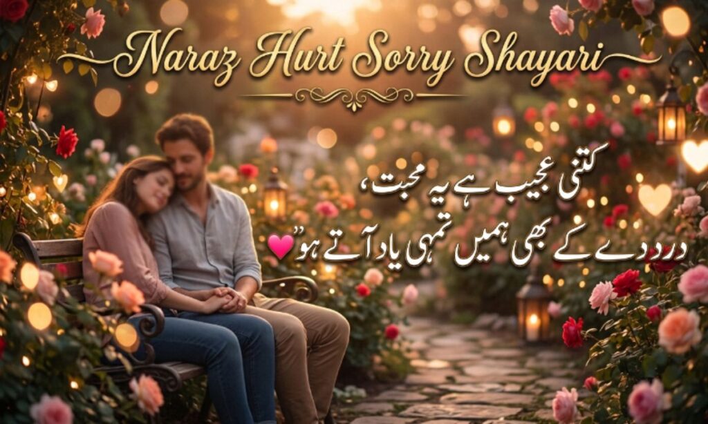 Naraz Hurt Sorry Shayari