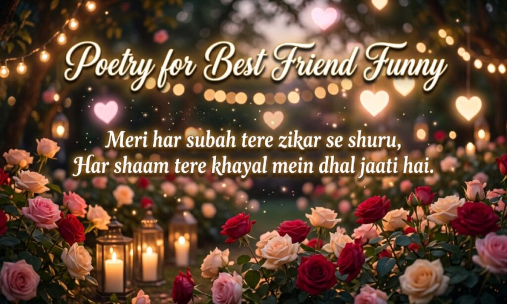 Poetry for Best Friend Funny