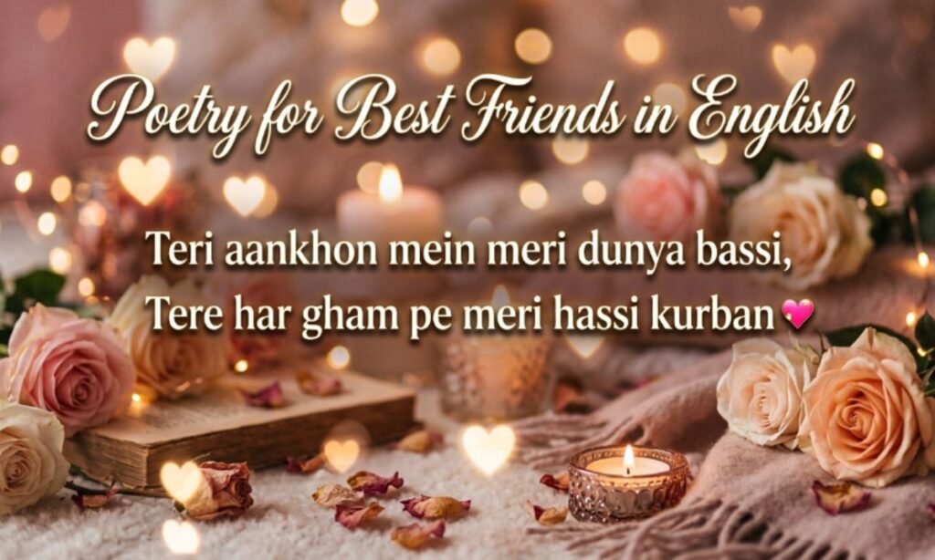 Poetry for Best Friend in English