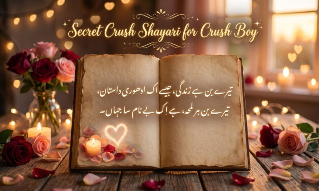 Secret Crush Shayari for Crush Boy
